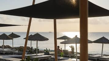 Private beach