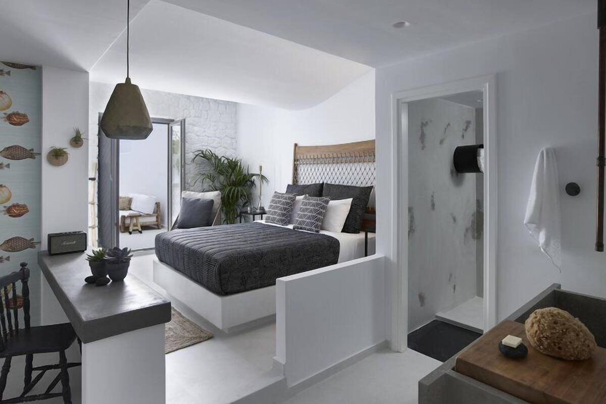 Chambre Deluxe, vue mer (Outdoor Jetted Tub)