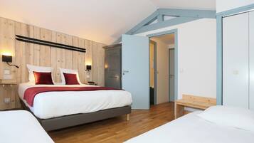 Quadruple Room | 2 bedrooms, premium bedding, cribs/infant beds, free WiFi