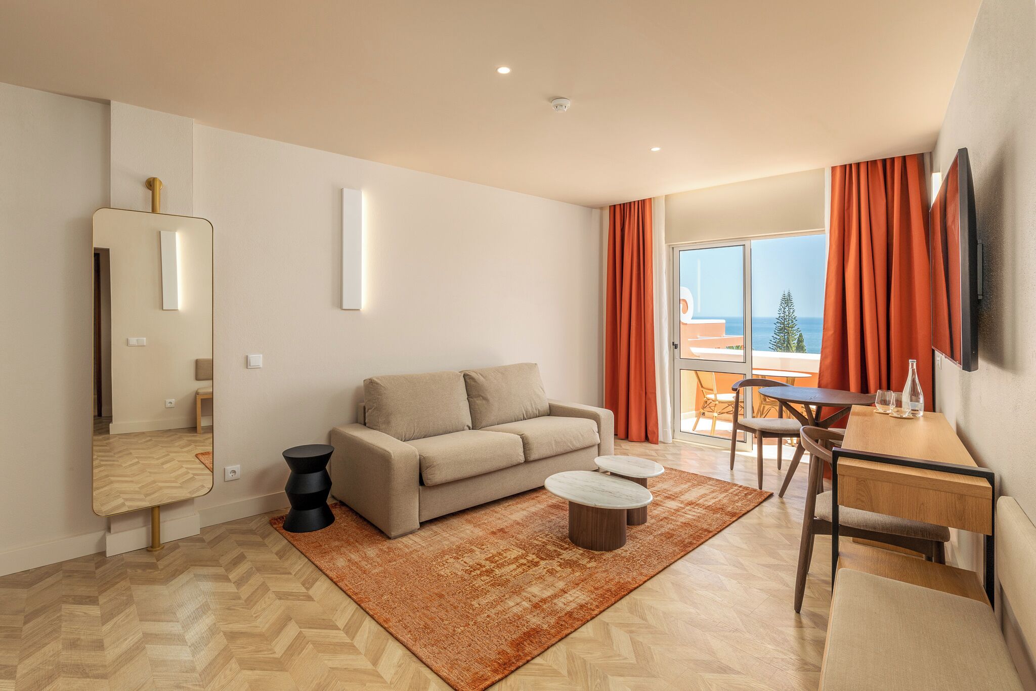 family suite, sea view | 1 bedroom, in-room safe, desk, blackout curtains