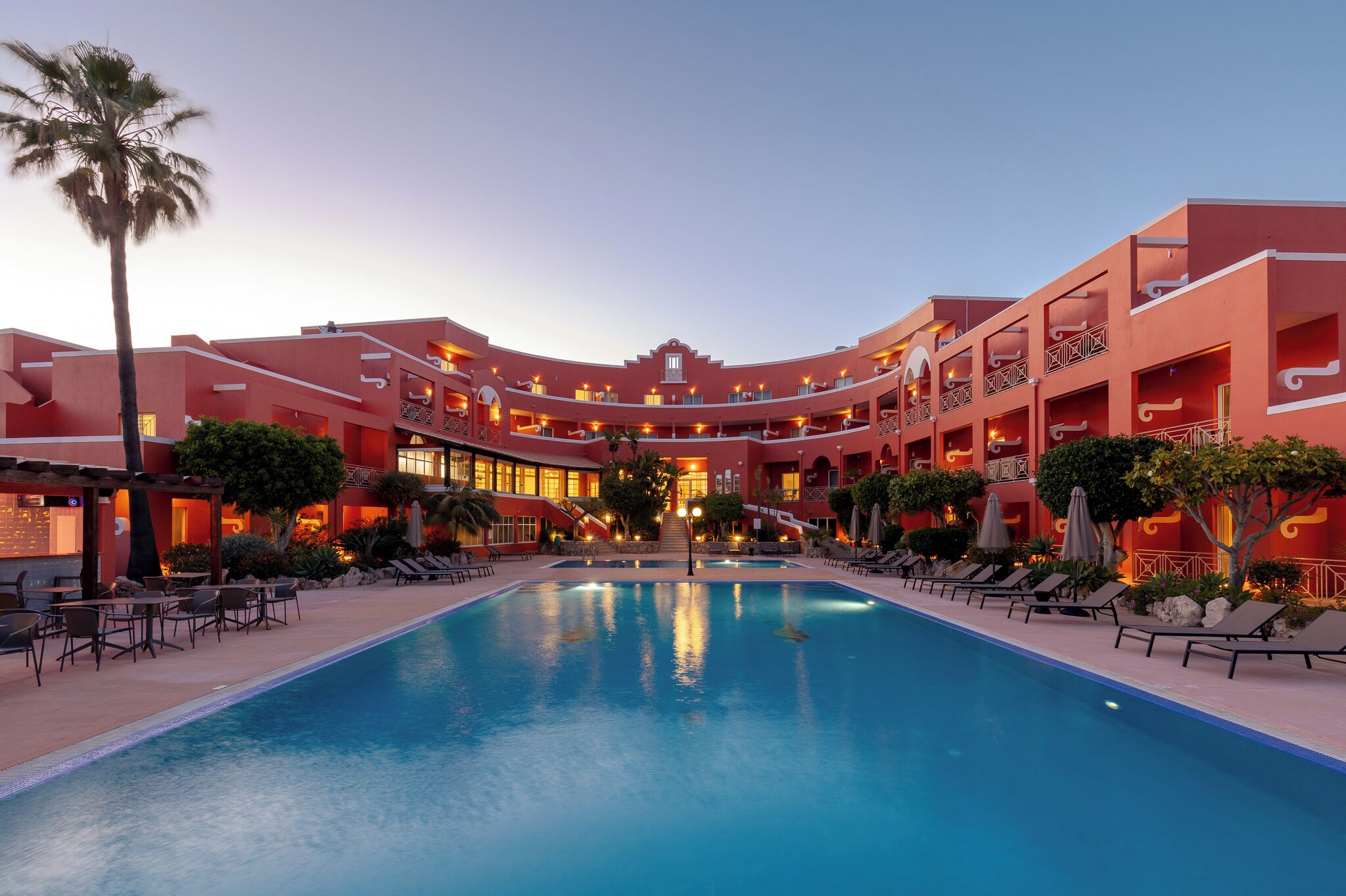 Indoor pool, 2 outdoor pools, sun loungers