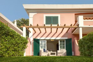 Studio – comfort, 1 soverom, terrasse, 1. etasje (With Garden) | Safe på rommet, wi-fi (inkludert) og sengetøy