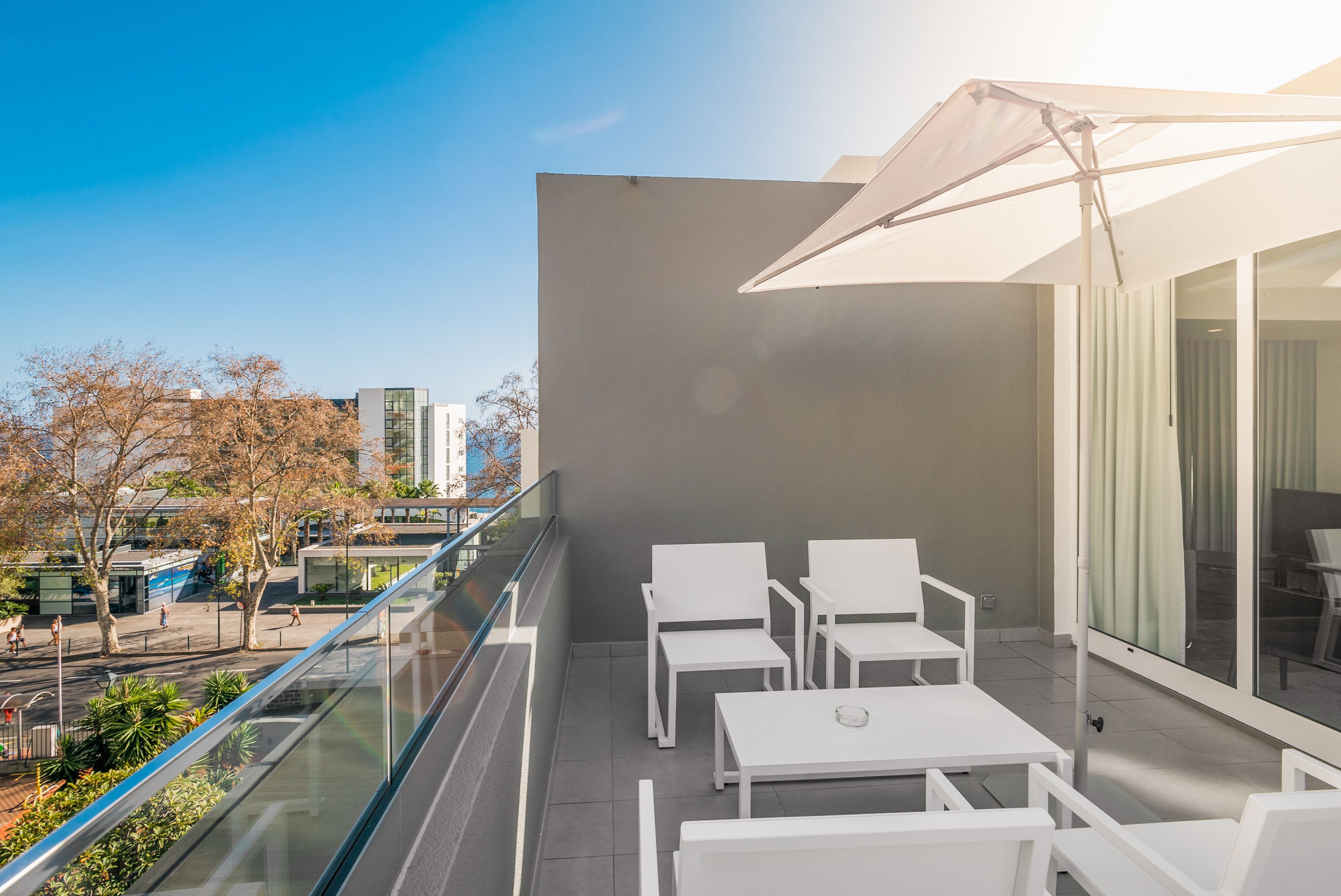 Suíte premium, 2 quartos, para não fumantes, cozinha americana | Terraço/pátio