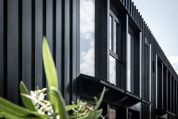 Façade de l’hébergement