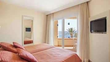 Hypo-allergenic bedding, blackout drapes, soundproofing