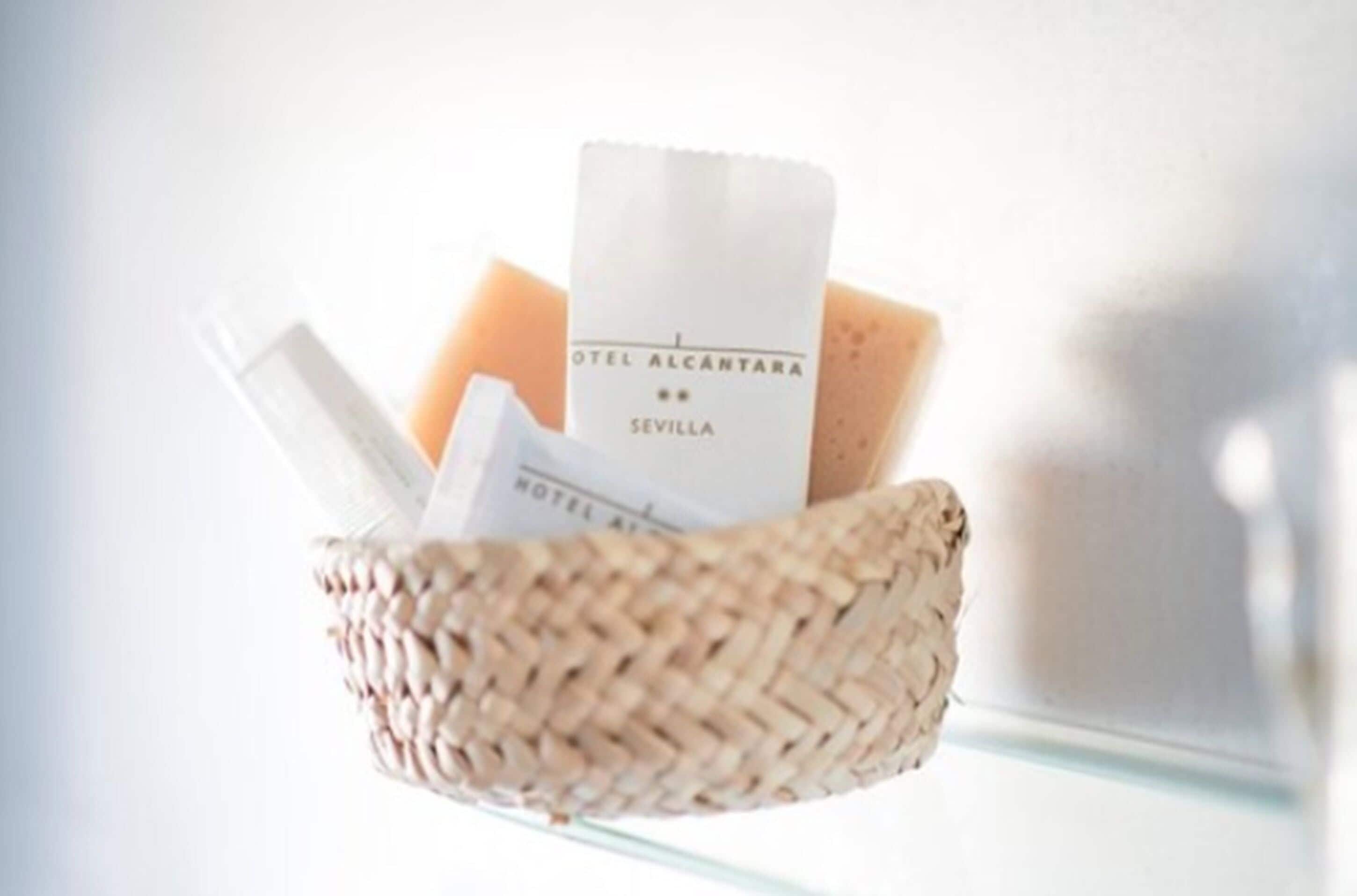 free toiletries, hair dryer, towels, soap