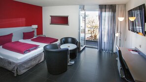 Dobbeltrom – deluxe, privat bad (mit Balkon)