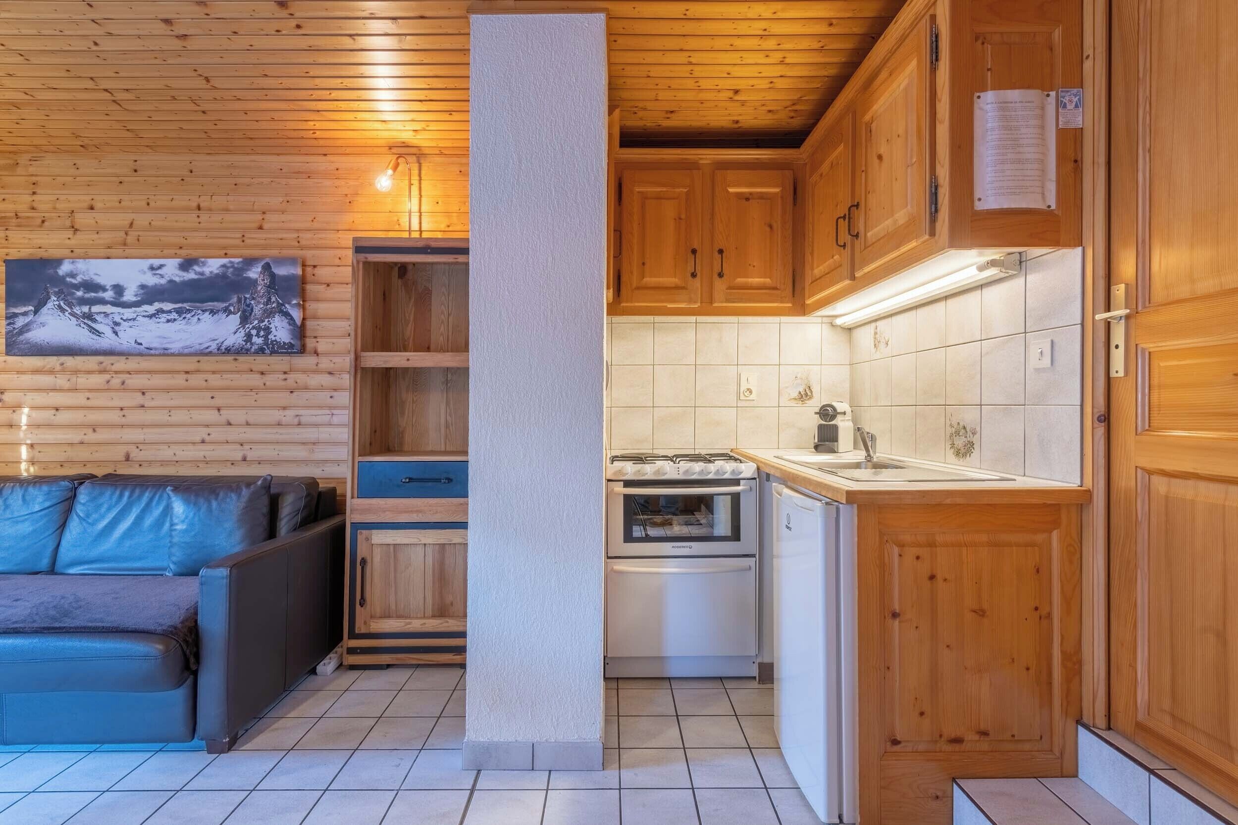 chalet, 1 bedroom, mountain view, annex building | private kitchenette | high chair