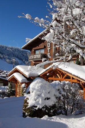 Front of property - Hôtel Loisirs Les Côtes, Résidence et Chalets (Morzine)