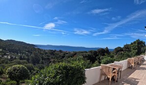 Vue depuis l’hébergement