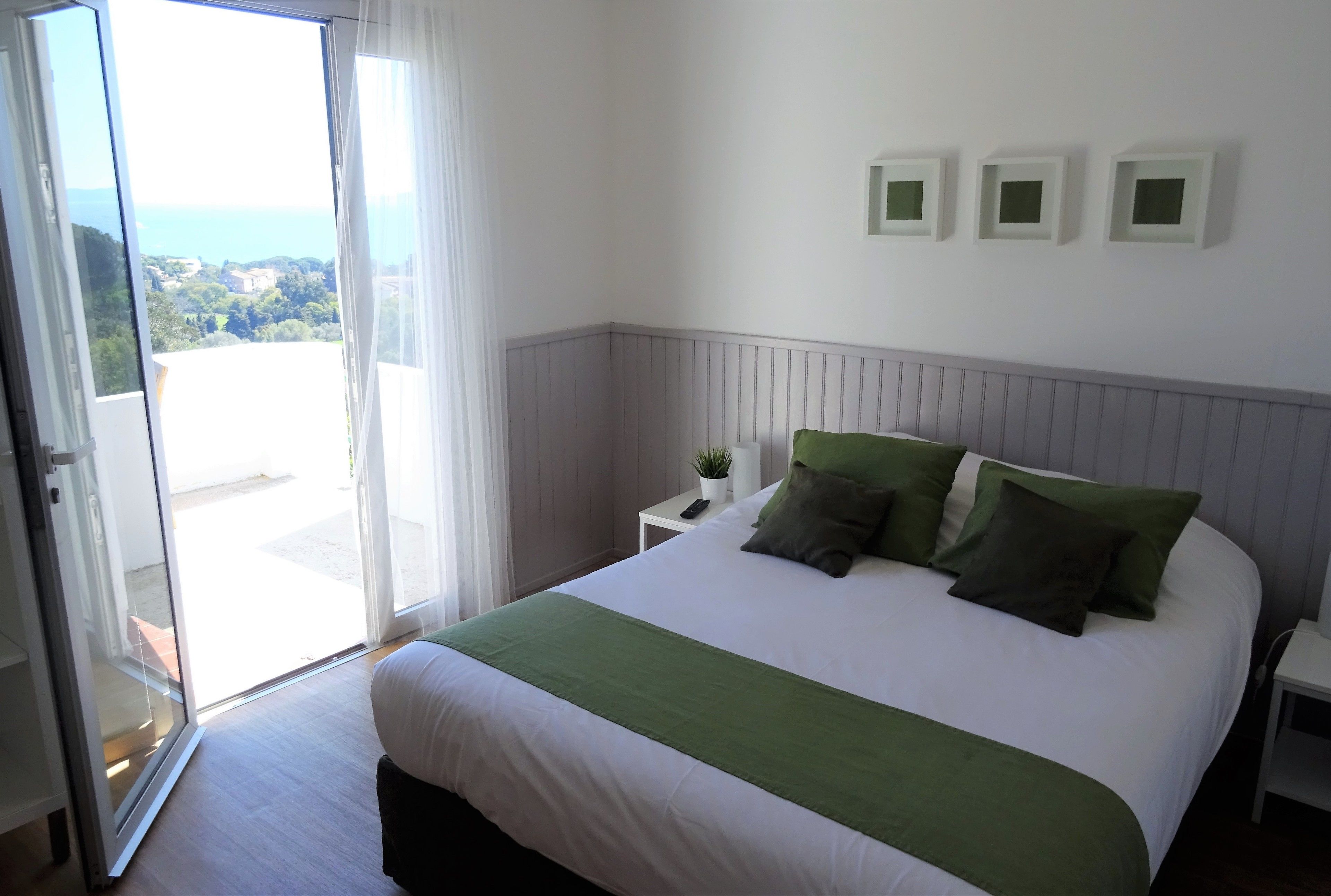 standard double room, sea view | 1 bedroom, premium bedding, select comfort beds, individually decorated