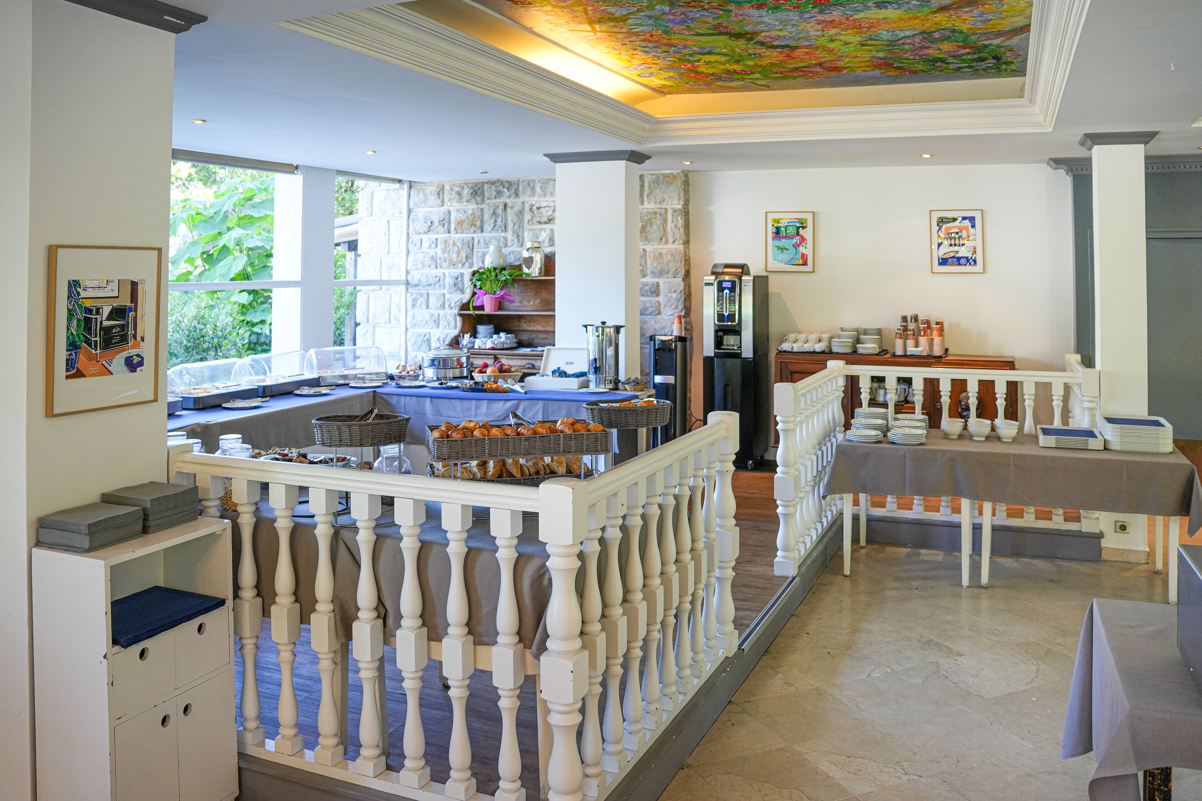 daily buffet breakfast (eur 16.00 per person)