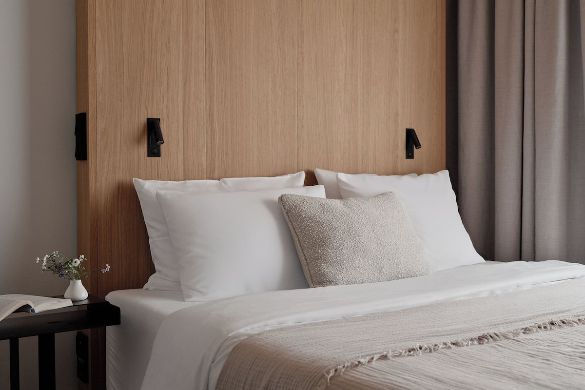 1 dormitorio, ropa de cama hipoalergénica, caja fuerte