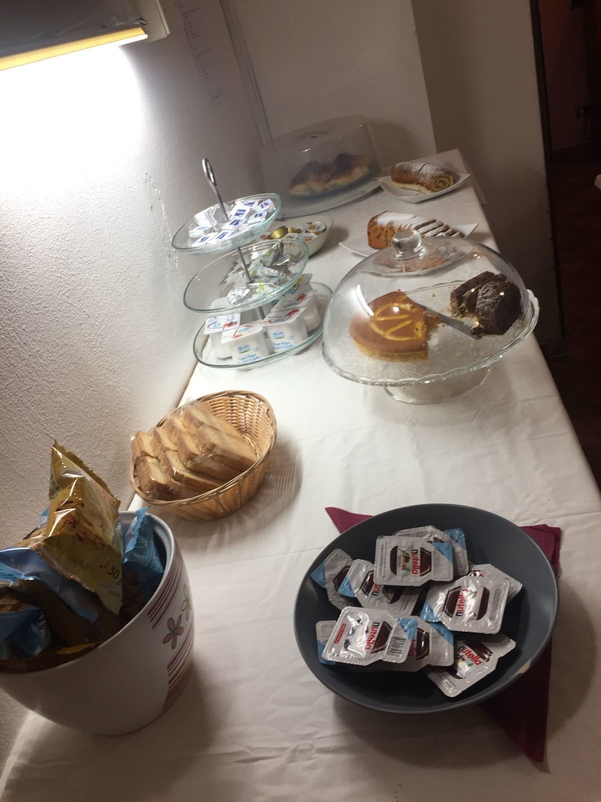 daily buffet breakfast (eur 5 per person)