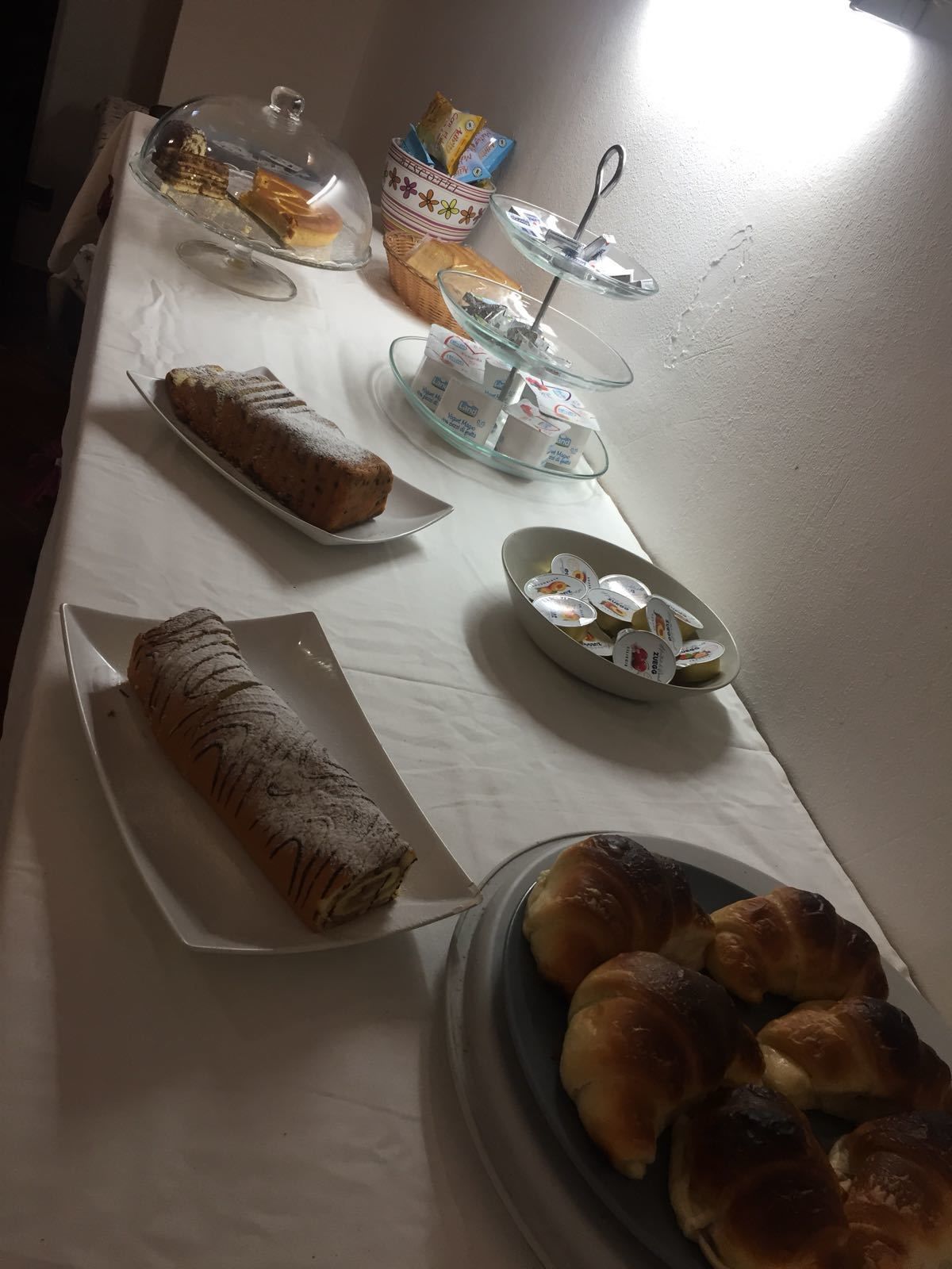 daily buffet breakfast (eur 5 per person)