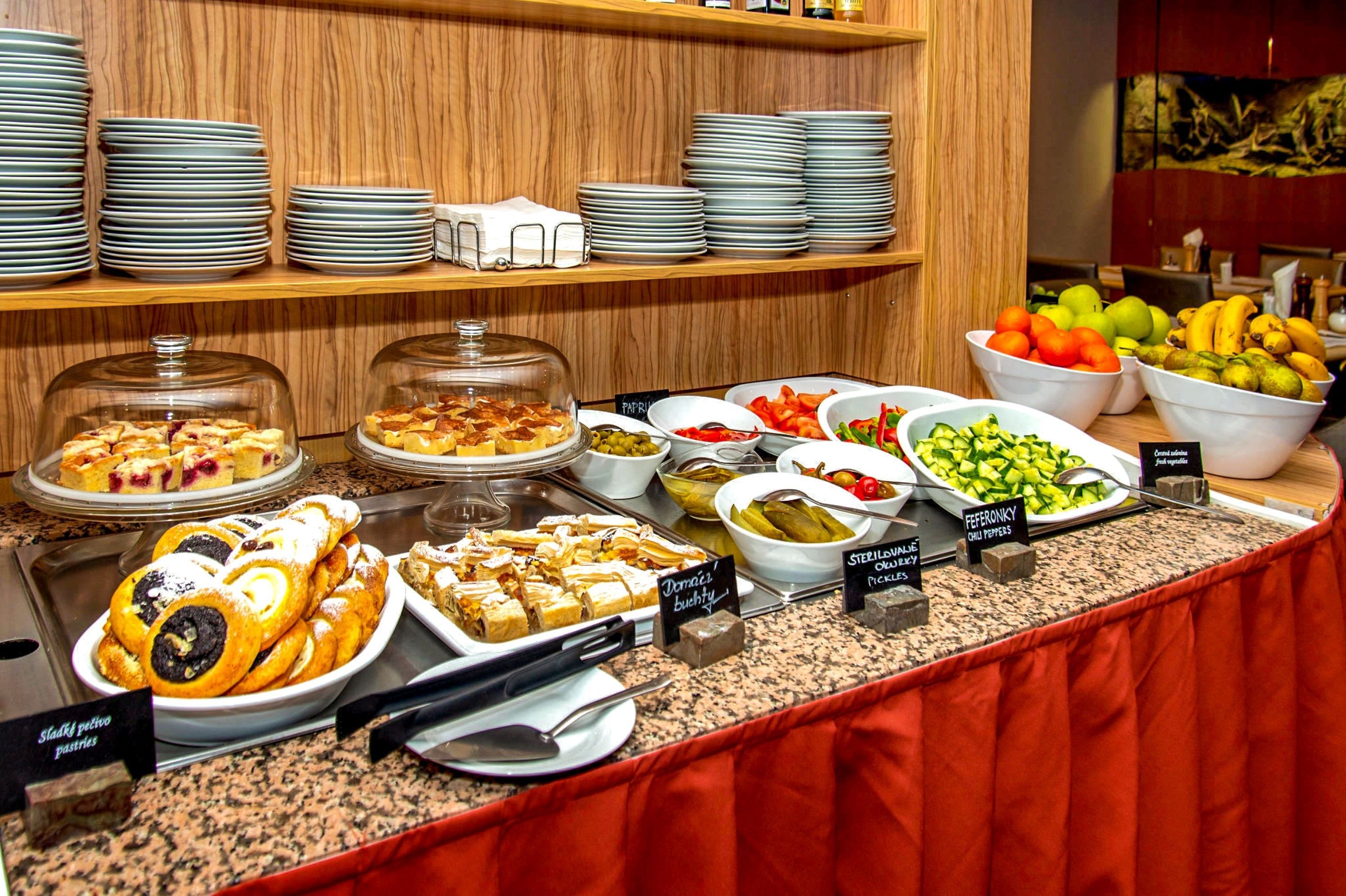 daily buffet breakfast (eur 14 per person)
