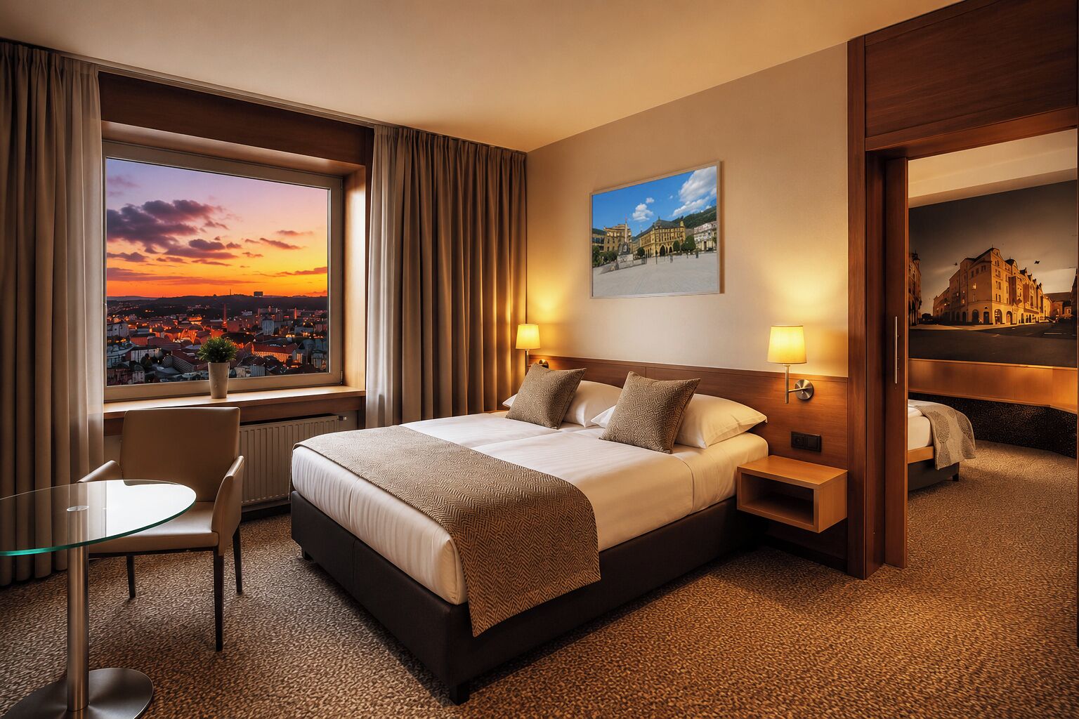 Family Room, 1 Bedroom | Minibar, in-room safe, desk, laptop workspace
