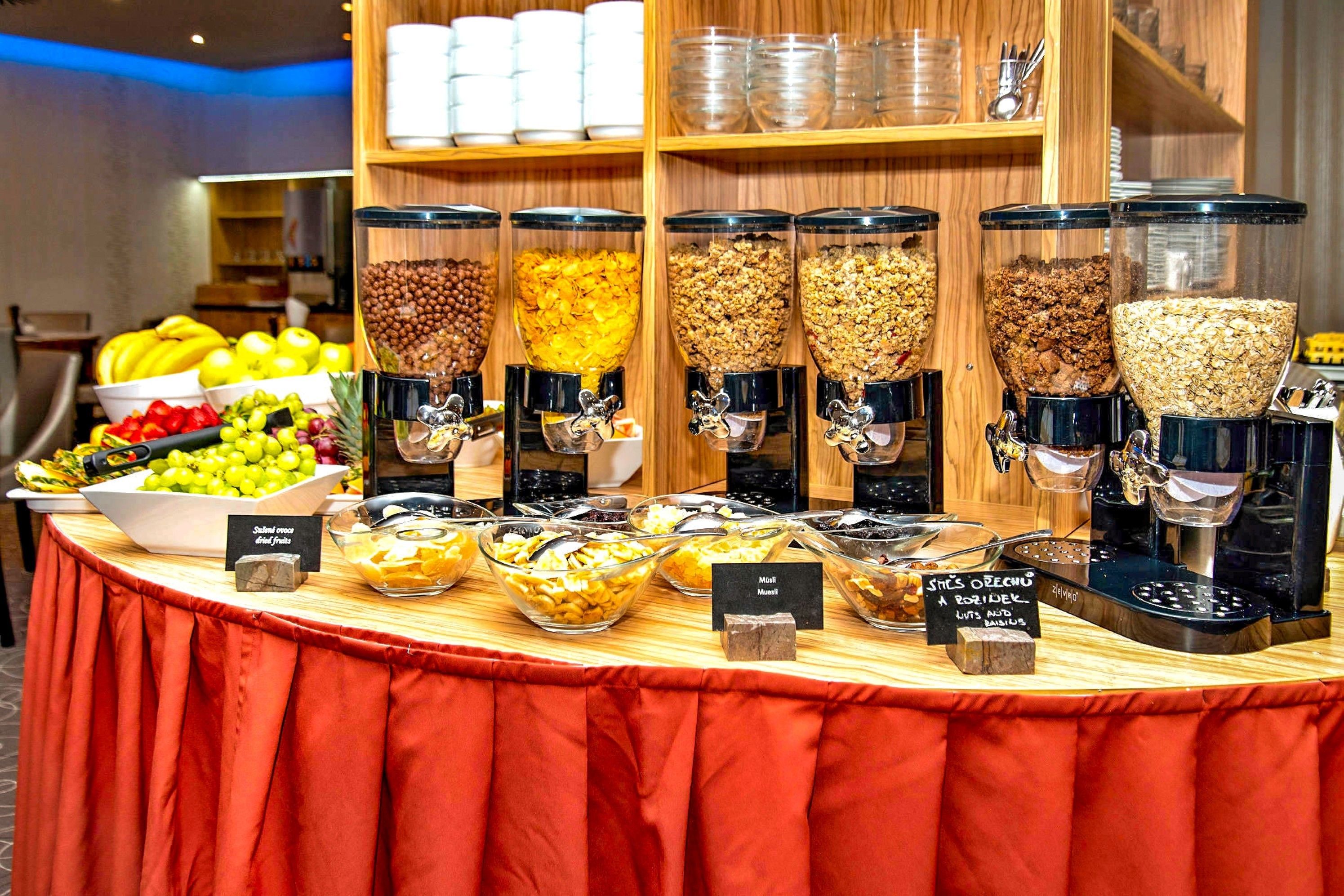daily buffet breakfast (eur 14 per person)
