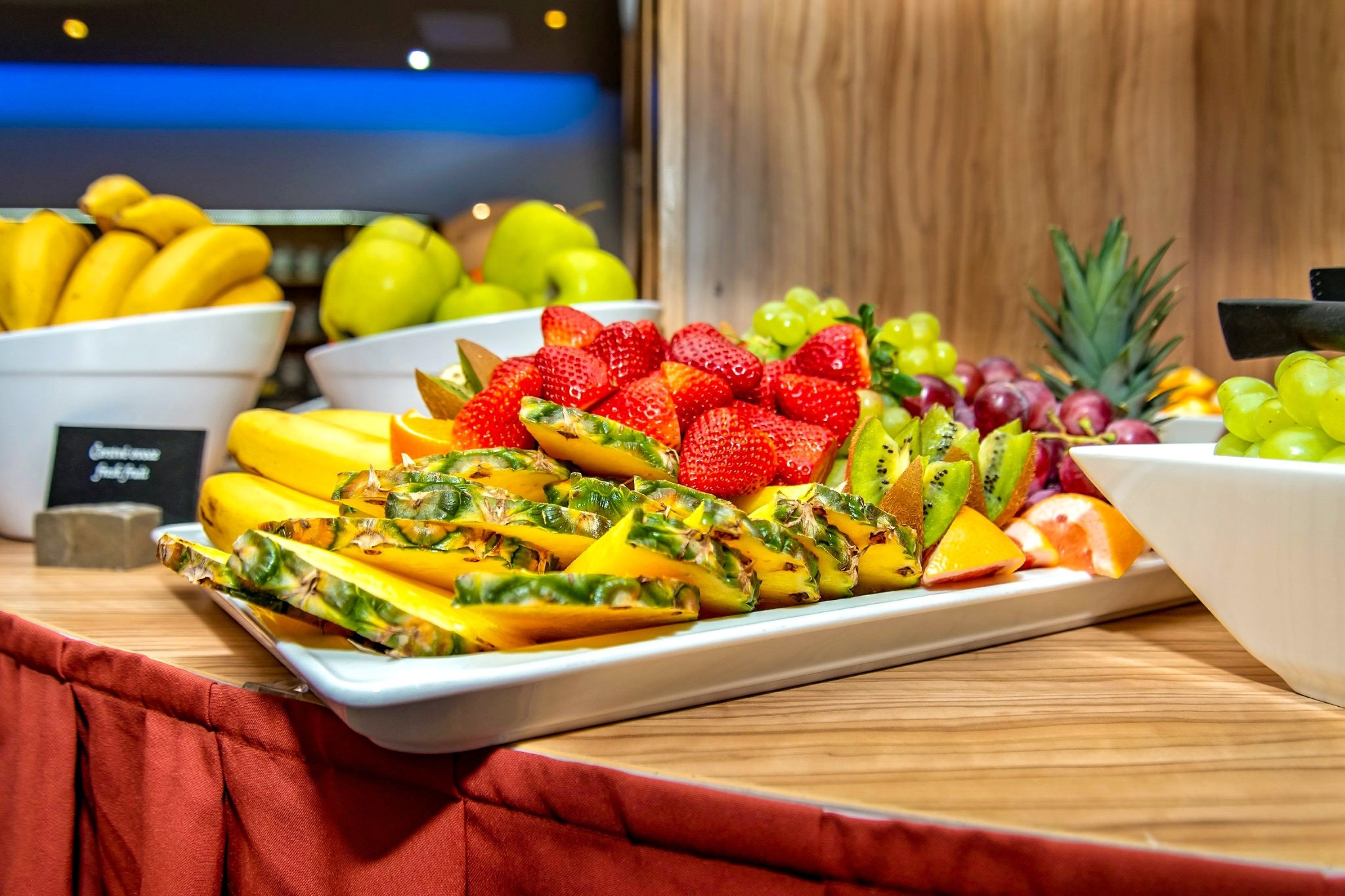 daily buffet breakfast (eur 14 per person)