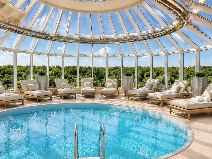 Couples treatment rooms, hot tub, facials, massages