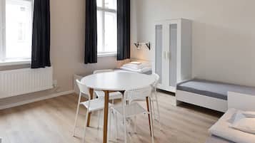 Quadruple Room, Shared Bathroom | Desk, free WiFi
