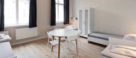 Quadruple Room, Shared Bathroom | Desk, free WiFi