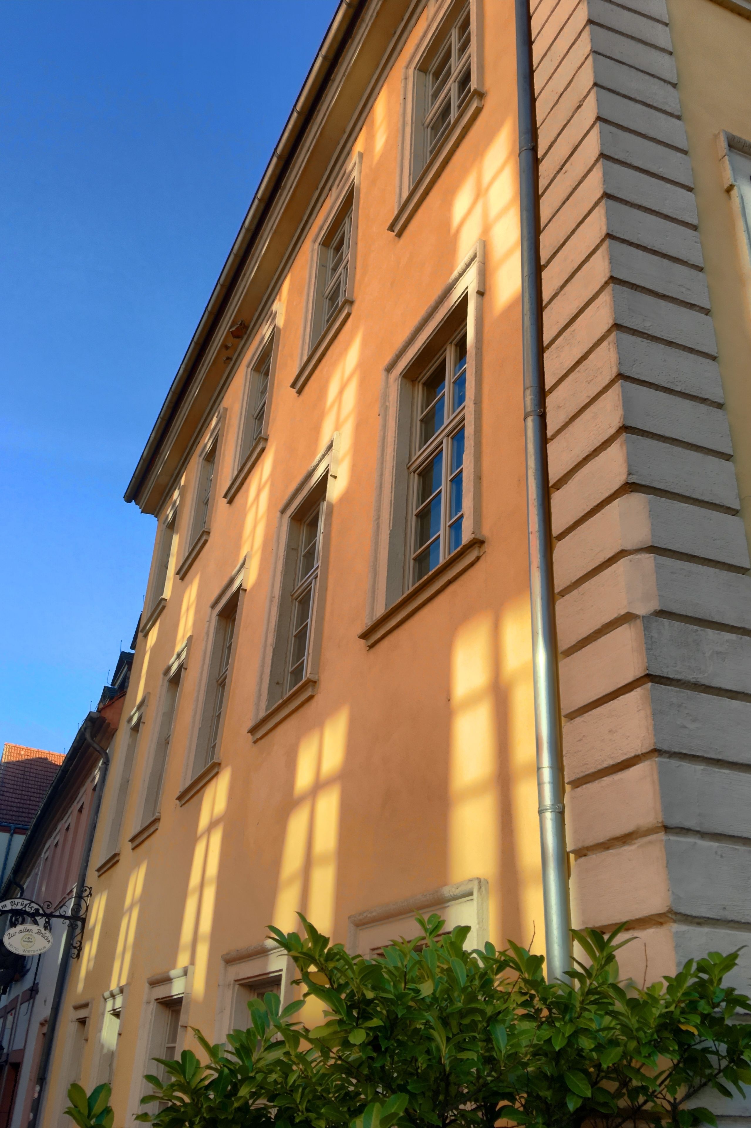 Fassade der Unterkunft