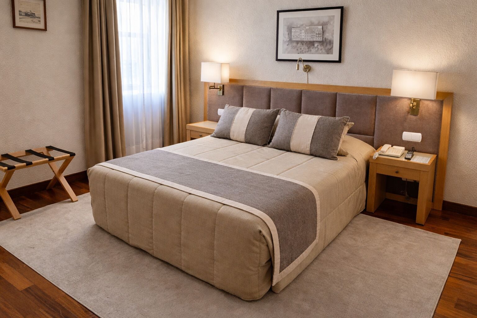 Minibar, in-room safe, desk, soundproofing