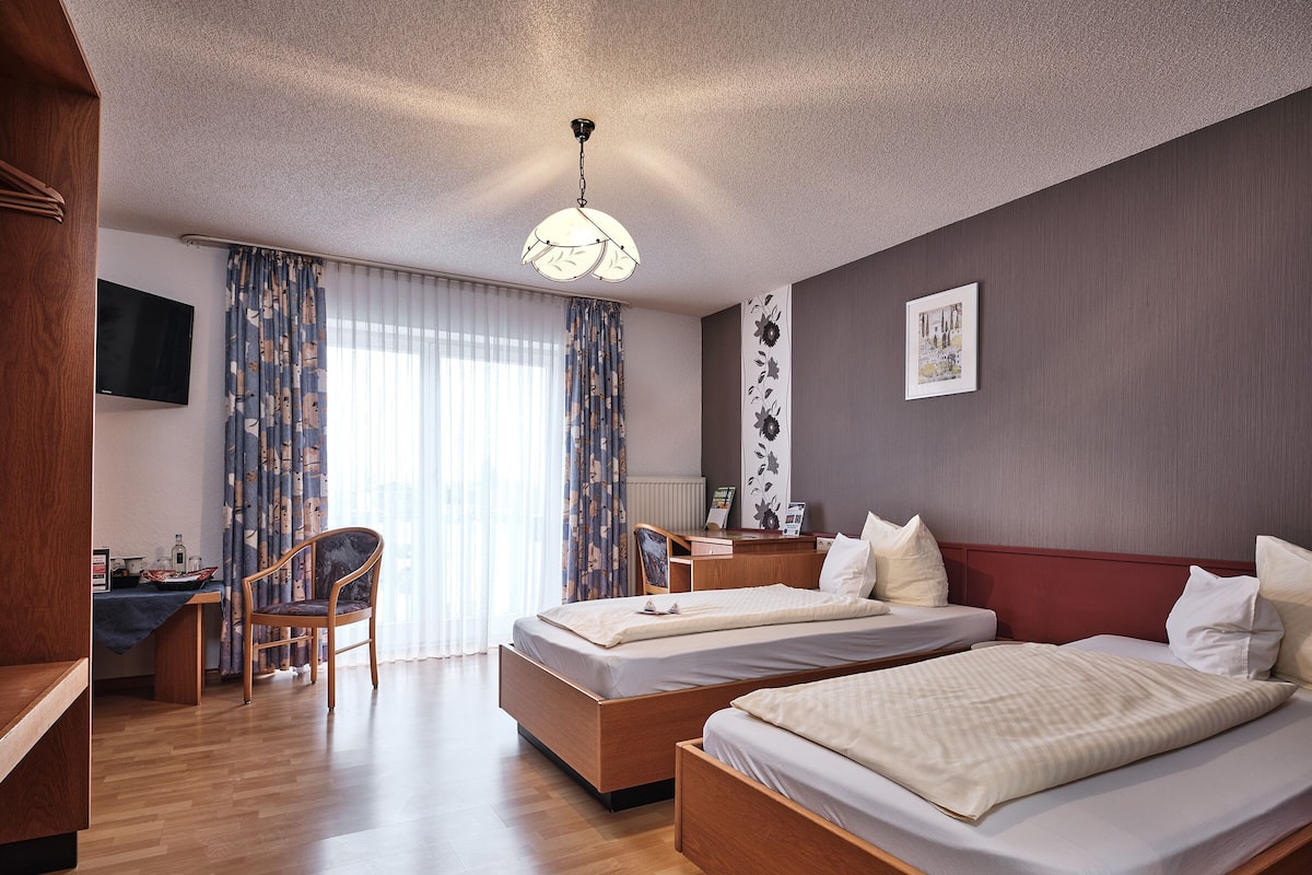 Business Twin Room, Non Smoking | Living area | Smart TV