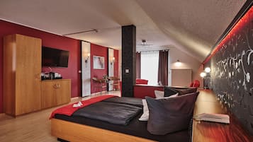1 bedroom, desk, soundproofing, iron/ironing board