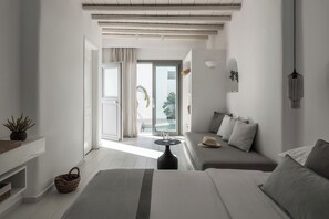 Habitación Deluxe, piscina privada | Sábanas de algodón egipcio y ropa de cama de alta calidad