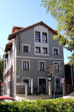 Overnatningsstedets facade