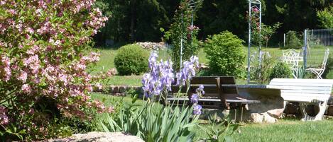 Apartment "Fernblick" 55sqm long stay (plus 4 nights) excl. breakfast | Garden view