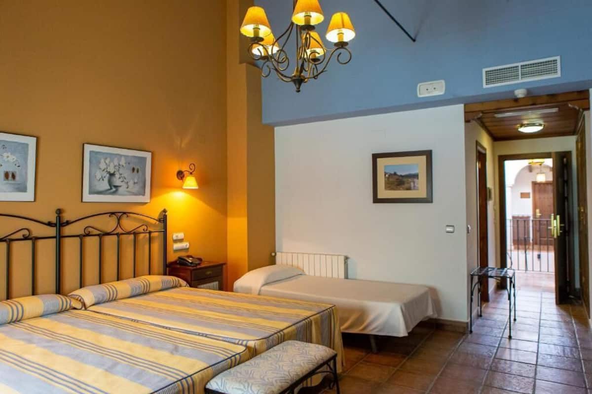 Select Comfort beds, minibar, in-room safe, desk