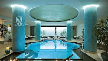 Sauna, hot tub, Turkish bath/hammam, body treatments, hydrotherapy