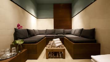 Sauna, steam room, massages