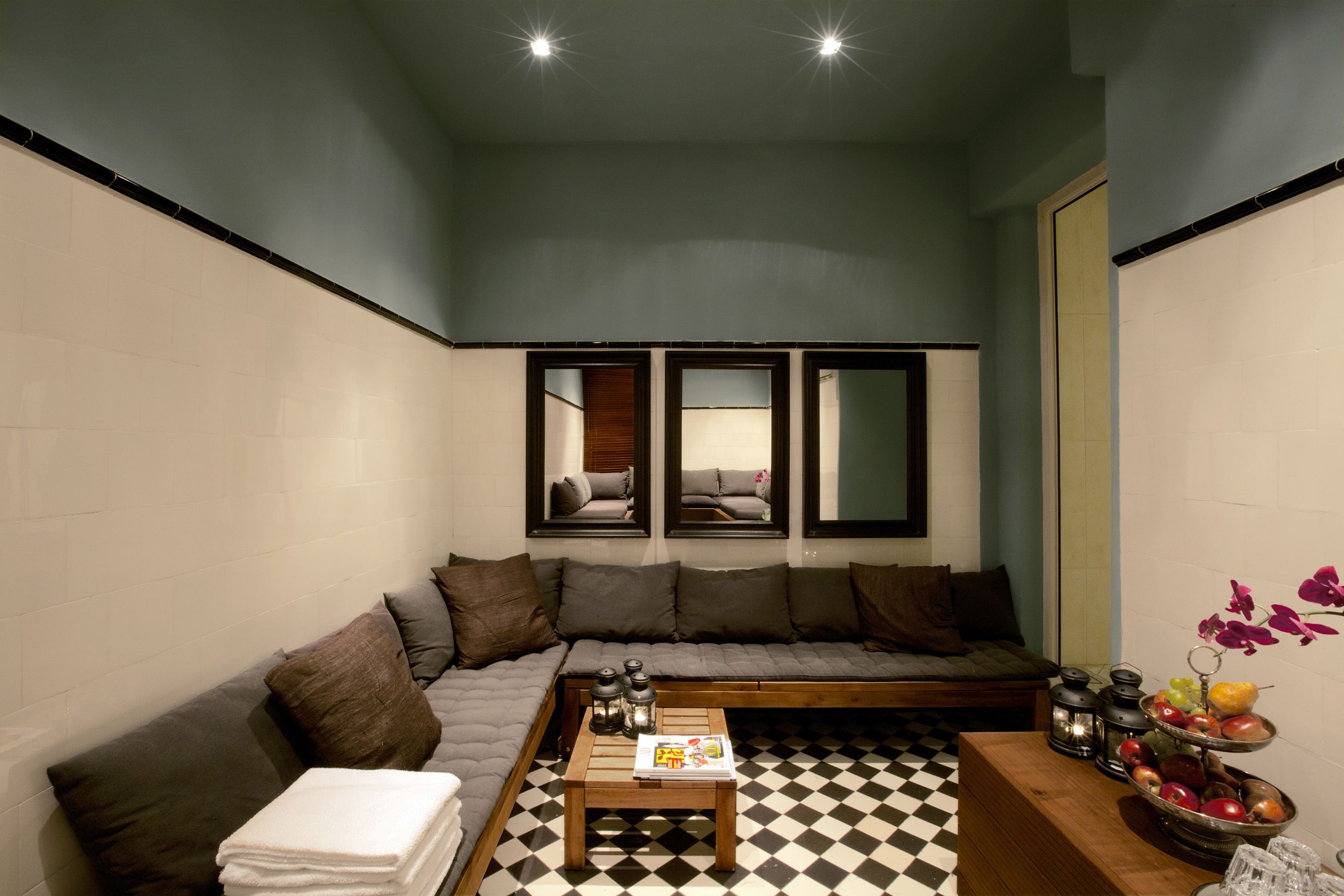 sauna, steam room, massages