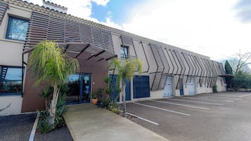 Façade de l’hébergement