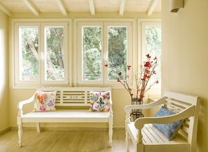 บริเวณนั่งเล่นที่ล็อบบี้