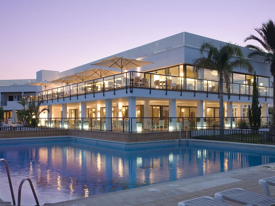 Voorkant van accommodatie