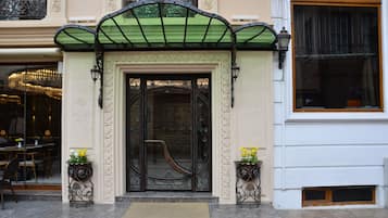 Entrada de la propiedad