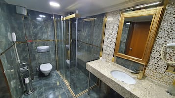 Ducha, cabezal de ducha tipo lluvia, artículos de tocador gratuitos