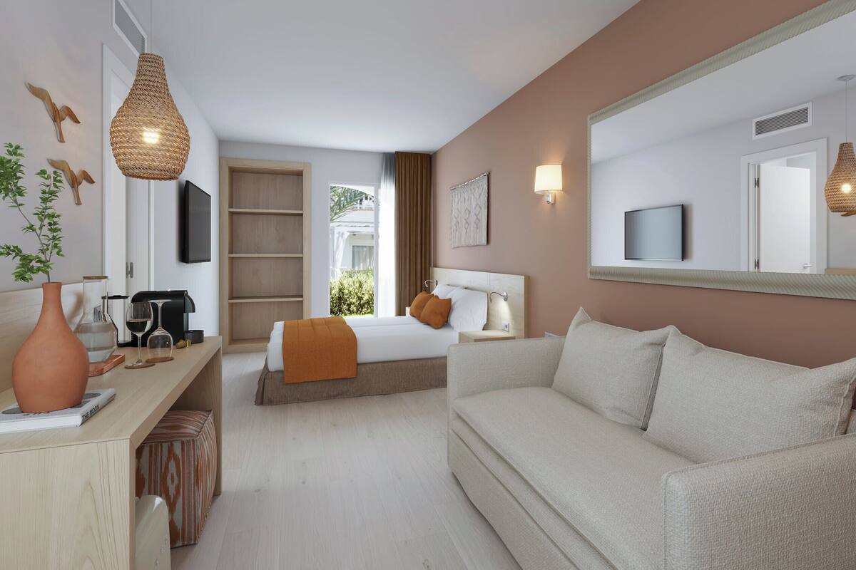 Superior tweepersoonskamer, balkon | Een bureau, verduisterende gordijnen, gratis wifi, beddengoed