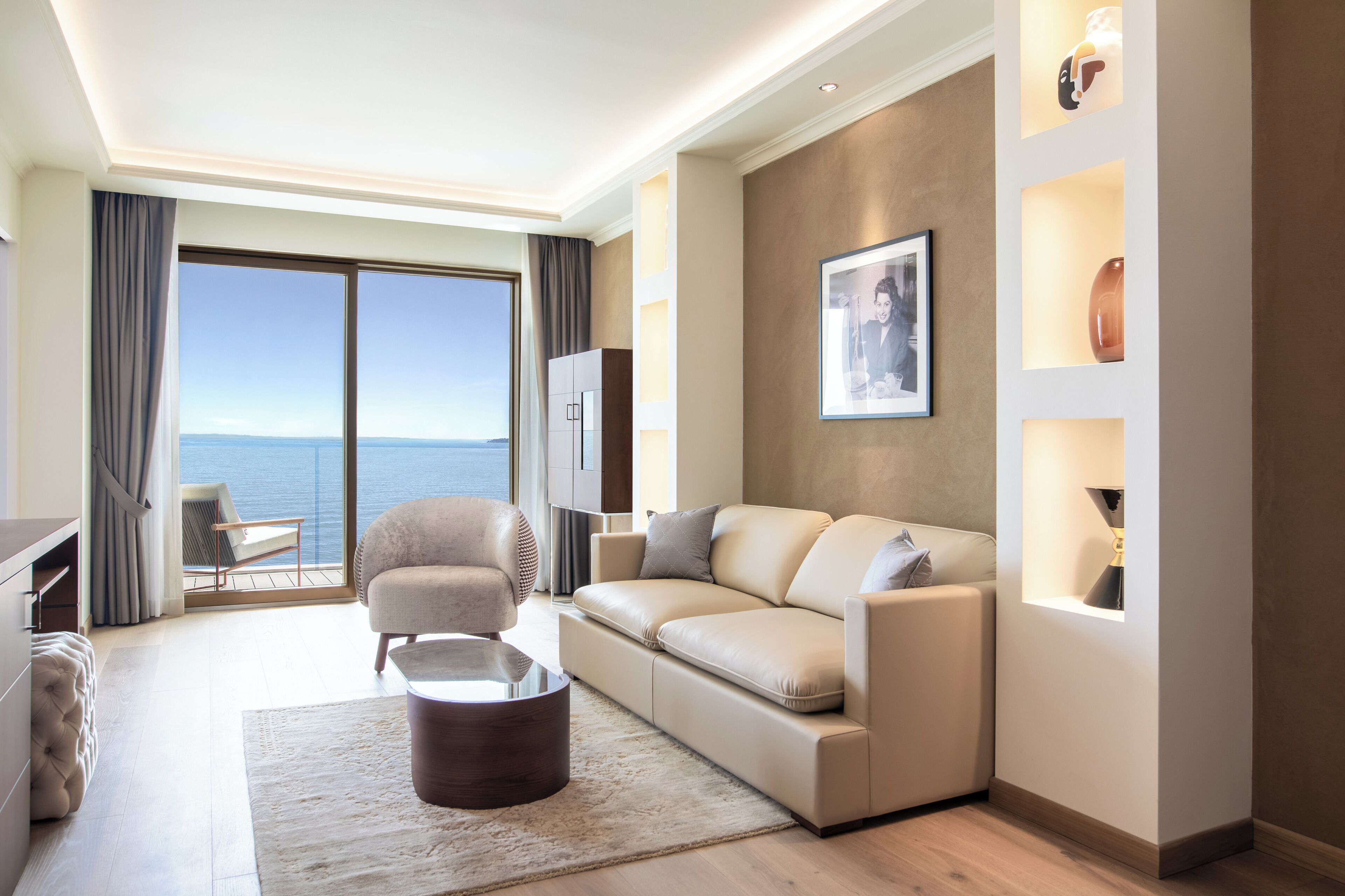 grand suite, lake view with balcony and terrace | view from room