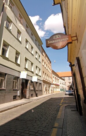 Front of property - Ai Quattro Angeli (Prague)