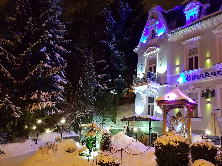 Façade de l’hébergement