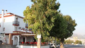 Voorkant van accommodatie