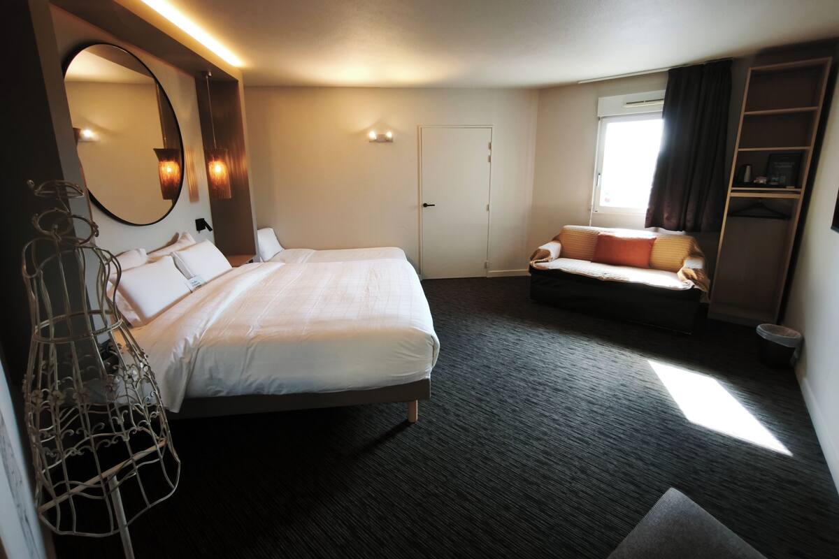 Standard Room, Multiple Beds | Memory-foam beds, desk, blackout curtains, soundproofing