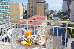 Vistas del balcón