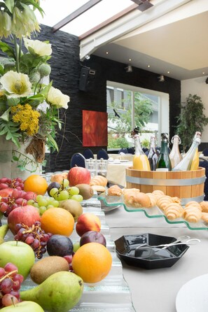 Gratis morgenmadsbuffet hver dag